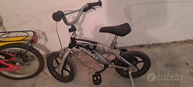 Bicicletta bimbo BMX Yonick grigia