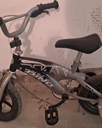 Bicicletta bimbo BMX Yonick grigia