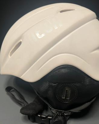 Casco da sci XS Neon e maschera Black Optik