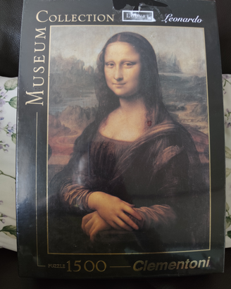 Puzzle 1500 pz. Gioconda Museo Coll. Clementoni