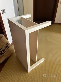 Tavolino Ikea bianco già montato