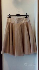 Gonna in Tulle Rosa Antico. Taglia: M