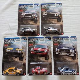 SET SILVER HOT WHEELS X5  NUOVE SIGILLATE