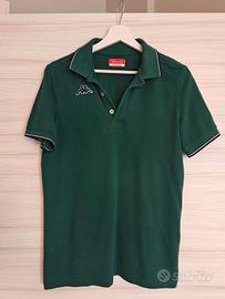 polo verde scuro smeraldo Kappa uomo 