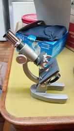Microscopio vintage funzionante 