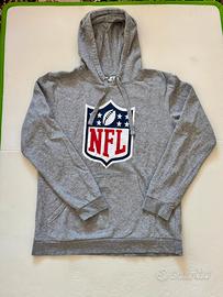 Felpa NFL Grigia Unisex Taglia M – Logo Grande