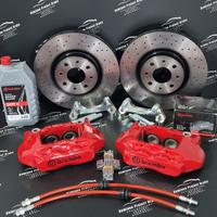 Kit Impianto Frenante 281 Pinze Brembo 4 Pompanti