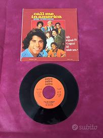 45 giri in vinile vintage Call me in America