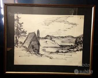 FELICE VELLAN disegno su carta