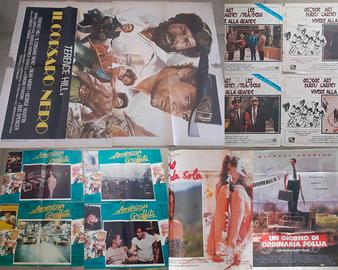 Lotto 300 locandine poster originali ex cinema
