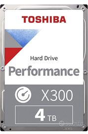 Hard Disk HDD Toshiba X300 4tb