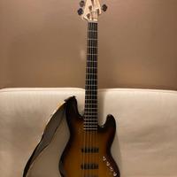 FENDER SQUIRE JAZZ BASS DELUXE ACTIVE V