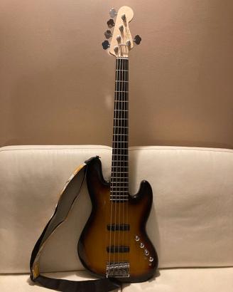 FENDER SQUIRE JAZZ BASS DELUXE ACTIVE V