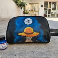 Pochette da polso ONE PIECE dipinto a mano