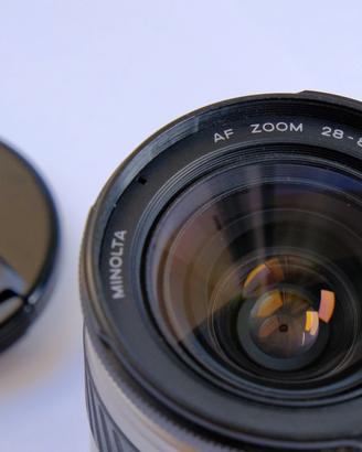 Zoom MINOLTA 28-80 attacco A-mount Sony