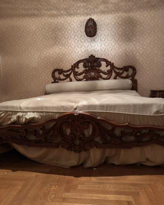 Camera da letto in legno massello
