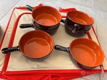 sei tegami in terracotta