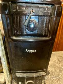 Stufa vintage Zoppas in ghisa - anni ‘50
