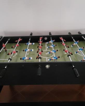 Calcio Balilla e Biliardo duble face in legno