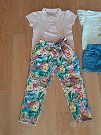 Abbigliamento bimba 6-7 anni estivo e invernale