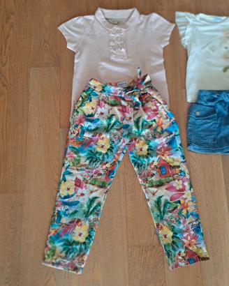 Abbigliamento bimba 6-7 anni estivo e invernale