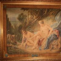 Dipinto su tela 185 x 160 Diana Al Bagno F.Boucher