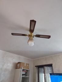 lampadario con ventole 
