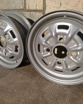 Cerchi ferro originali Lancia Fulvia 4,5 x 14