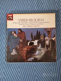 cofanetto 2 lp vinili Verdi=Requiem 1979