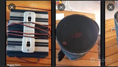 Amplificatore Kenwood +sub