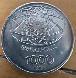 1000 Lire Roma capitale