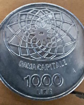 1000 Lire Roma capitale
