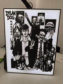 Lightbox LED Dylan Dog stampa 3D
