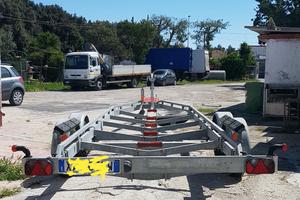 Carrello biasse trasporto imbarcazioni