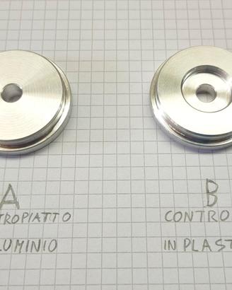 Centratore o adattatore 33/45 giri per Thorens
