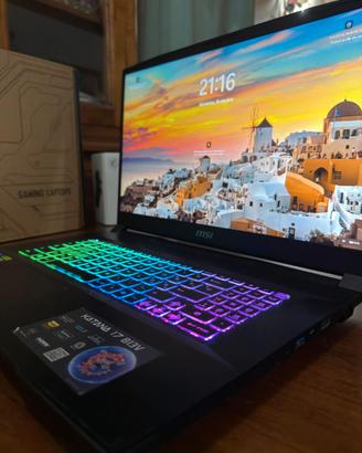 MSI KATANA 17 B13V i7-13620H 16GB SSD 1TB