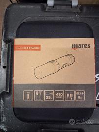 Lampada Sub Mares Eos Strobe - NUOVA, Mai Usata