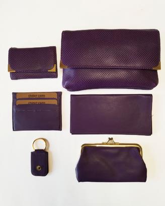 Portafoglio donna con accessori 