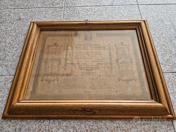 Documento Storico di Matrimonio del 1911