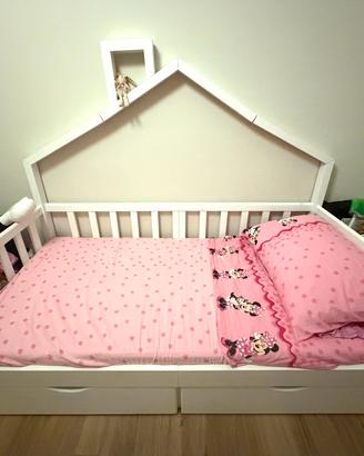 Letto bambini 80x160 completo