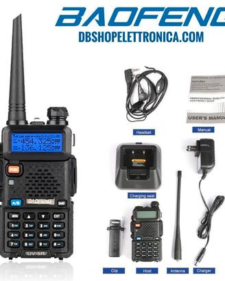 BaoFeng UV-5R VHF/UHF Dual Band Ricetrasmittente