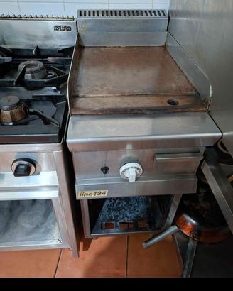 Piastra a gas professionale 