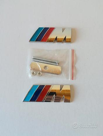 Emblema Stemma BMW Msport anteriore e posteriore