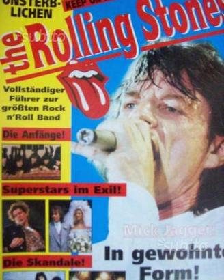 Rivista "speciale rolling stones"