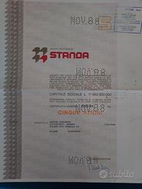 MAGAZZINI STANDA * azione autentica ed originale