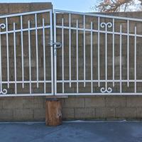 CANCELLO IN FERRO ZINCATO