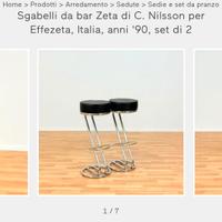 Sgabelli  ZETA design , la coppia