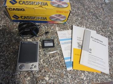 Palmare Casio Cassiopea vintage da esposizione