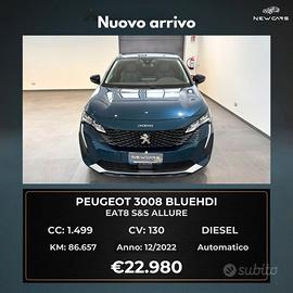 Peugeot 3008 BlueHDi 130 S&S EAT8 Allure