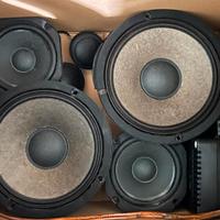 Casse 16.5 e 10CM + Tweeter Hertz e Crossoever